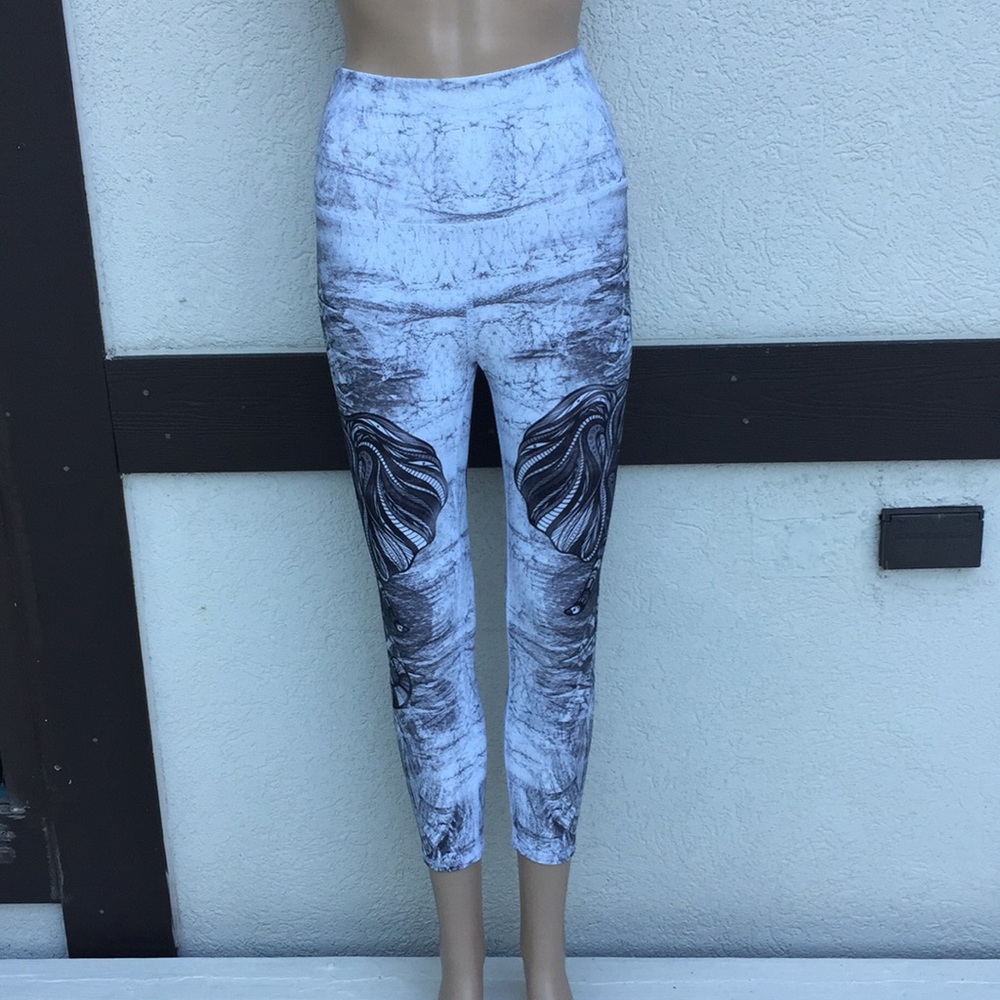 EVOLUTION And CREATION high waisted legging elephants